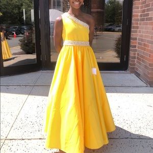 Bright vibrant dress worn once!